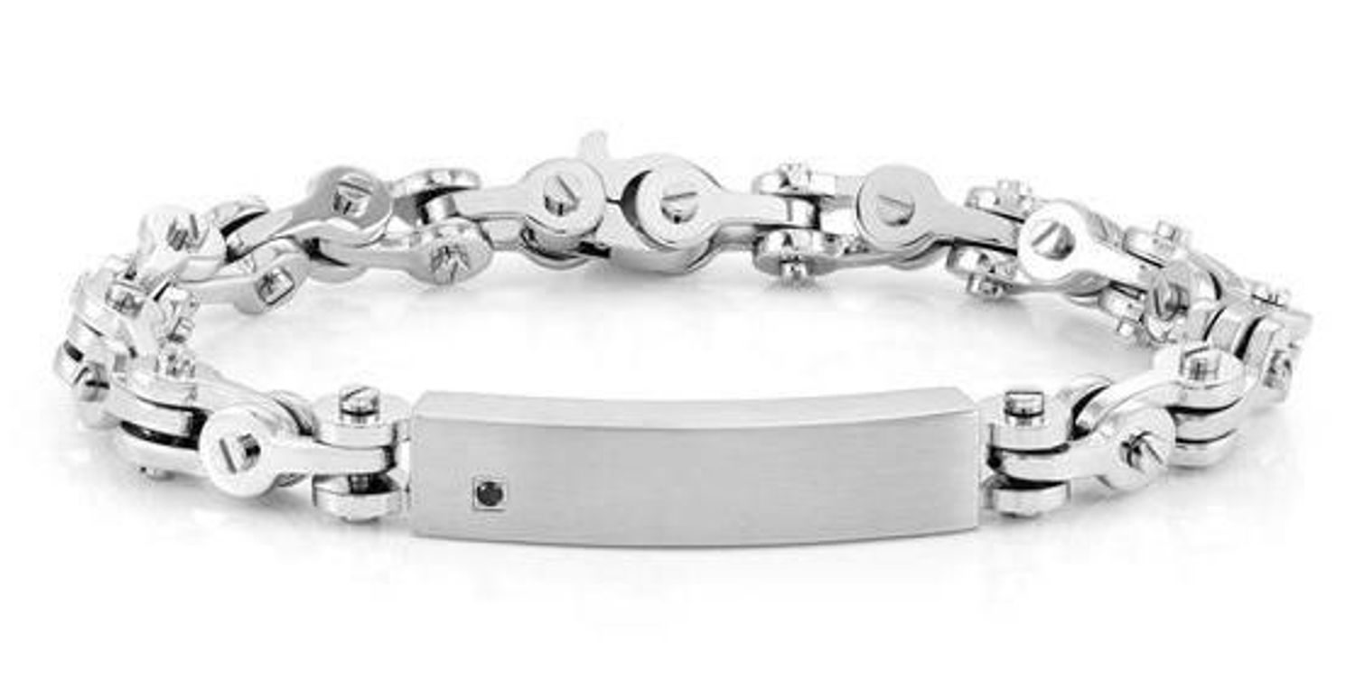 Bransoletka Męska Nomination Italy Strong Diamenty 028317 037.  Biżuteria idealna do codziennych, casualowych stylizacji, będzie także nowoczesnym dodatkiem do zegarka. Wybierz ja dla siebie lub podaruj w prezencie (2).jpg